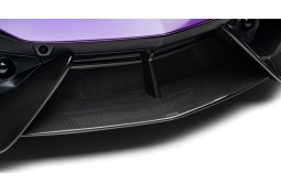 Fond de spoiler avant central Carbone NOVITEC pour LAMBORGHINI Revuelto (Look Origine)