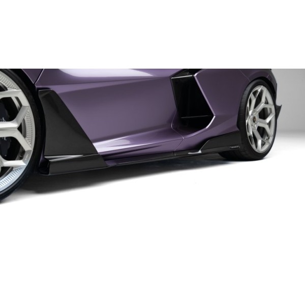 Bas de caisse Carbone NOVITEC pour LAMBORGHINI Revuelto