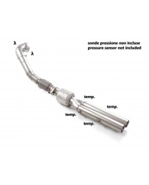 Downpipe + Suppression Catalyseurs/FAP RAGAZZON pour AUDI TTRS MK3 8S 2.5 TFSI FAP (2019+)