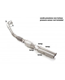 Downpipe + Catalyseurs sport RAGAZZON pour AUDI TT RS MK3 8S 2.5 TFSI FAP (2019+)