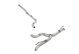 Ligne d'échappement inox Cat-back SUPERSPRINT pour VW Golf 8 GTE Hybrid 1.4 TSI 245ch (2021+)
