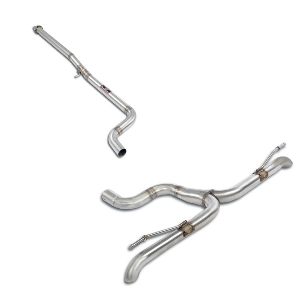 Ligne d'échappement inox Cat-back SUPERSPRINT pour VW Golf 8 GTE Hybrid 1.4 TSI 245ch (2021+)