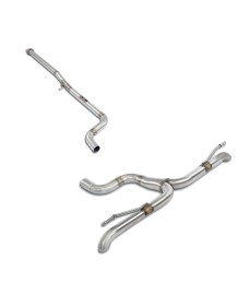 Ligne d'échappement inox Cat-back SUPERSPRINT pour VW Golf 8 GTE Hybrid 1.4 TSI 245ch (2021+)