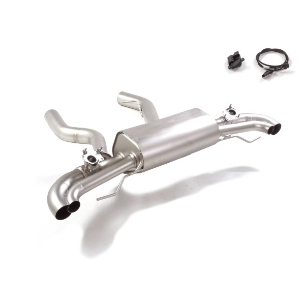 Silencieux d'échappement inox à valves RAGAZZON pour BMW M240i xDrive G42 (2022+) Silencieux d'échappement inox à valves RAGAZZON pour BMW M240i xDrive G42 (2022+)