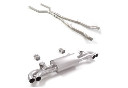 Ligne d'échappement inox à valves RAGAZZON pour BMW M850i xDrive G15 Coupé (2018-10/2020)