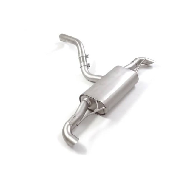 Silencieux d'échappement inox RAGAZZON pour Mercedes A160 A180 A200 W177 (2018-10/2022)(Essieu Rigide)