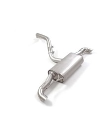 Silencieux d'échappement inox RAGAZZON pour Mercedes A160 A180 A200 W177 (2018-10/2022)(Essieu Rigide)