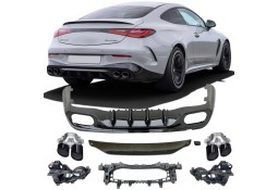 Diffuseur look CLE 53 AMG pour Mercedes CLE C236/A236 Pack AMG (2024+)