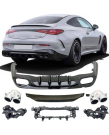 Diffuseur look CLE 53 AMG pour Mercedes CLE C236/A236 Pack AMG (2024+)