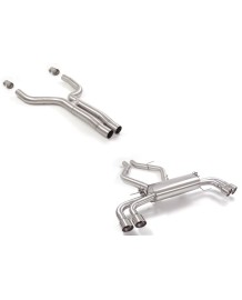 Ligne d'échappement inox RAGAZZON pour ALFA Roméo Stelvio Quadrifoglio 2.9T V6 (2017+)(2020+)