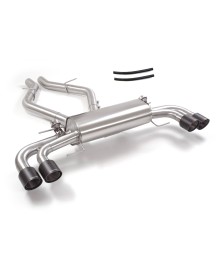Ligne d'échappement inox RAGAZZON pour ALFA Roméo Giulia Quadrifoglio 2.9T V6 (2017+)(2020+)(2023+)
