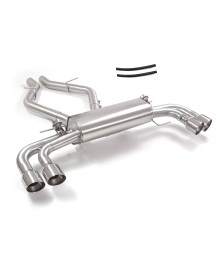 Silencieux d'échappement inox RAGAZZON pour ALFA Roméo Giulia Quadrifoglio 2.9T V6 (2017+)(2020+)(2023+)