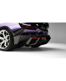 Diffuseur arrière Carbone NOVITEC pour LAMBORGHINI Revuelto