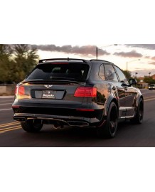 Echappement inox QUICKSILVER pour Bentley Bentayga V8 (2020+) - Ligne Fap-back à Valves