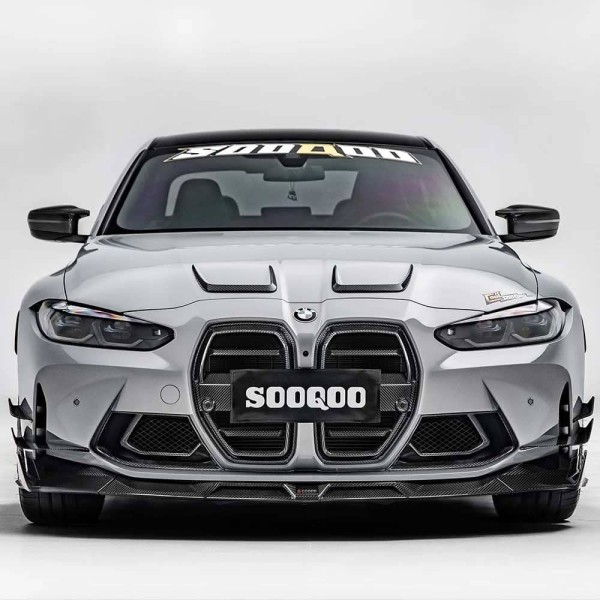 Spoiler avant Carbone SOOQOO pour BMW M3 G80 G81 / M4 G82 G83 (2020+) Spoiler avant Carbone SOOQOO pour BMW M3 G80 G81 / M4 G82 G83 (2020+)