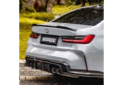 Diffuseur arrière Carbone SOOQOO pour BMW M3 G80 G81 (2020+) Diffuseur arrière Carbone SOOQOO pour BMW M3 G80 G81 (2020+)