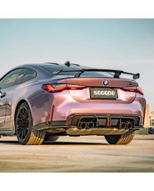 Diffuseur arrière Carbone SOOQOO pour BMW M4 G82 G83 (2020+)