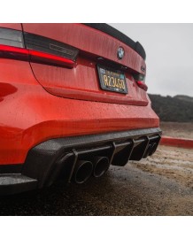 Diffuseur arrière Carbone CT CARBON pour BMW M3 G80 G81 / M4 G82 G83 (2020+)