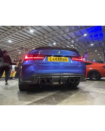 Diffuseur arrière Carbone CT CARBON pour BMW M3 G80 G81 / M4 G82 G83 (2020+)