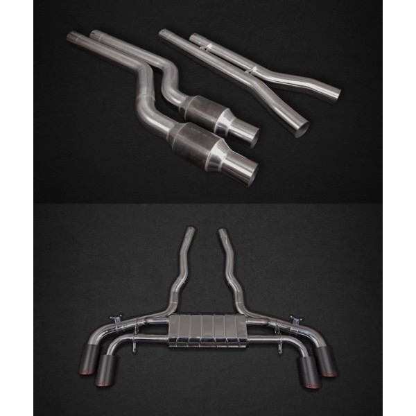 Echappement CAPRISTO BMW BMW X5M F95 / X6M F96 + Competition FAP (2023+)- Ligne Cat-Back à valves