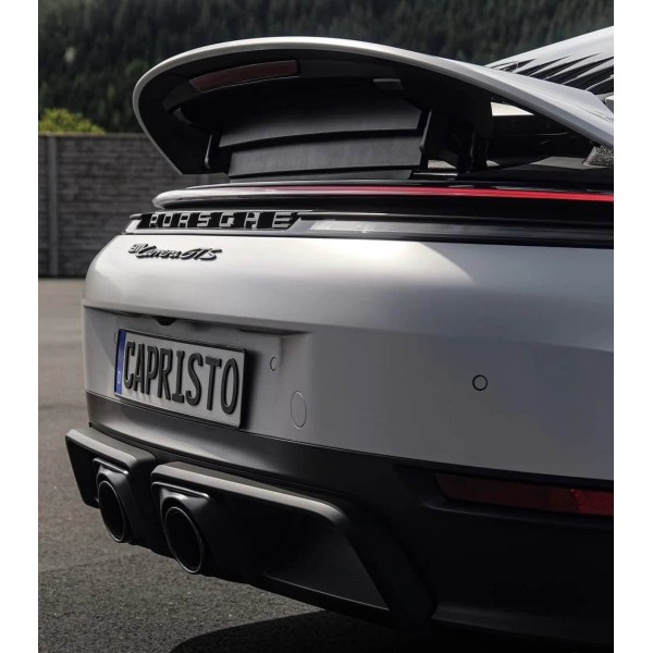 Ligne d'échappement inox CAPRISTO pour PORSCHE 992.2 GTS 3.6 Hybrid (2025+)