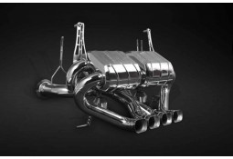 Echappement inox CAPRISTO pour Lamborghini Aventador SV LP750- Silencieux à valves Race Echappement inox CAPRISTO pour Lamborghini Aventador SV LP750- Silencieux à valves Race