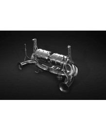 Echappement inox CAPRISTO pour Lamborghini Aventador SV LP750- Silencieux à valves Race