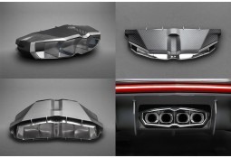 Echappement inox CAPRISTO pour Lamborghini Aventador SV LP750- Silencieux à valves Race Echappement inox CAPRISTO pour Lamborghini Aventador SV LP750- Silencieux à valves Race