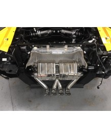 Echappement inox CAPRISTO pour Lamborghini Aventador SV LP750- Silencieux à valves Race