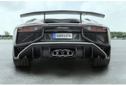 Echappement inox CAPRISTO pour Lamborghini Aventador SV LP750- Silencieux à valves Race Echappement inox CAPRISTO pour Lamborghini Aventador SV LP750- Silencieux à valves Race