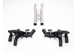 Silencieux à valves + H-Pipe d'échappement inox TUBI STYLE pour FERRARI PUROSANGUE (2023-2025)