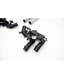 Silencieux à valves + H-Pipe d'échappement inox TUBI STYLE pour FERRARI PUROSANGUE (2023-2025)