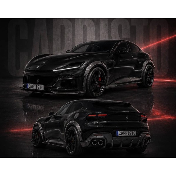 Kit carrosserie Carbone CAPRISTO pour FERRARI PUROSANGUE