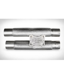 Silencieux à valves + H-Pipe d'échappement inox TUBI STYLE pour FERRARI 12 CILINDRI