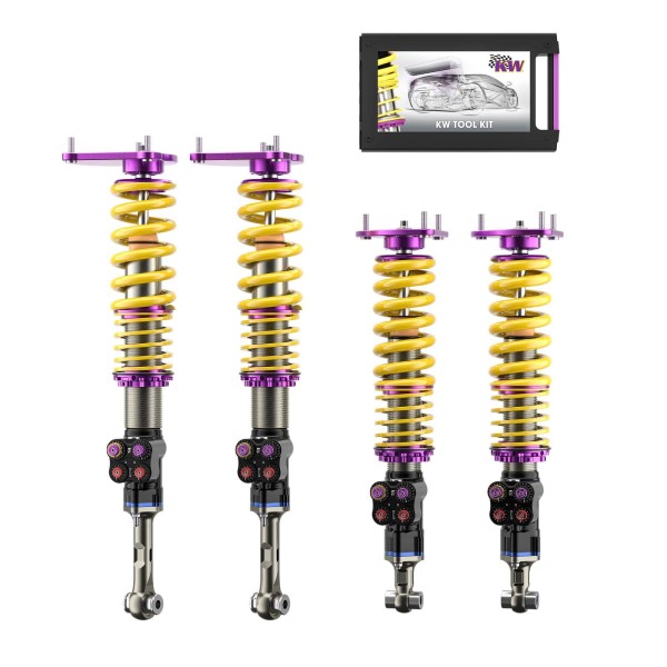 Kit suspension KW V7 Racing combinés filetés pour PORSCHE 992.1 GT3 RS Kit suspension KW V7 Racing combinés filetés pour PORSCHE 992.1 GT3 RS