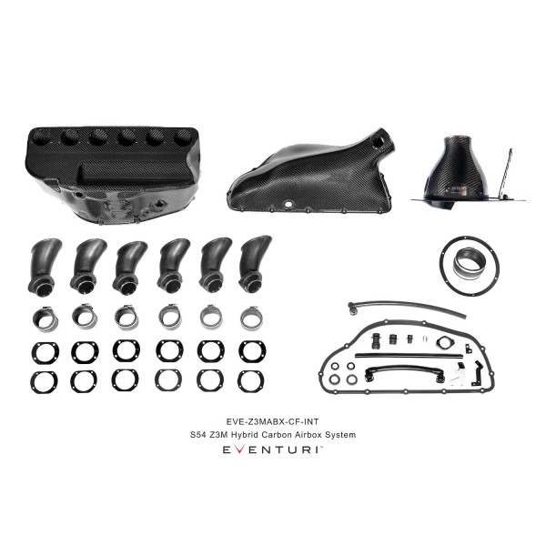 Boite à air Airbox Hybrid et Admission Carbone EVENTURI pour BMW Z3M S54 (2001-2002) Boite à air Airbox Hybrid et Admission Carbone EVENTURI pour BMW Z3M S54 (2001-2002)