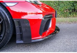 Pack Spoiler avant Carbone DISSIDENT pour PORSCHE 718 GT4 / GT4 RS / Spyder / Spyder RS (Road)