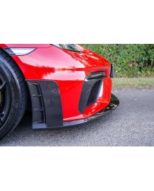 Pack Spoiler avant Carbone DISSIDENT pour PORSCHE 718 GT4 / GT4 RS / Spyder / Spyder RS (Road)