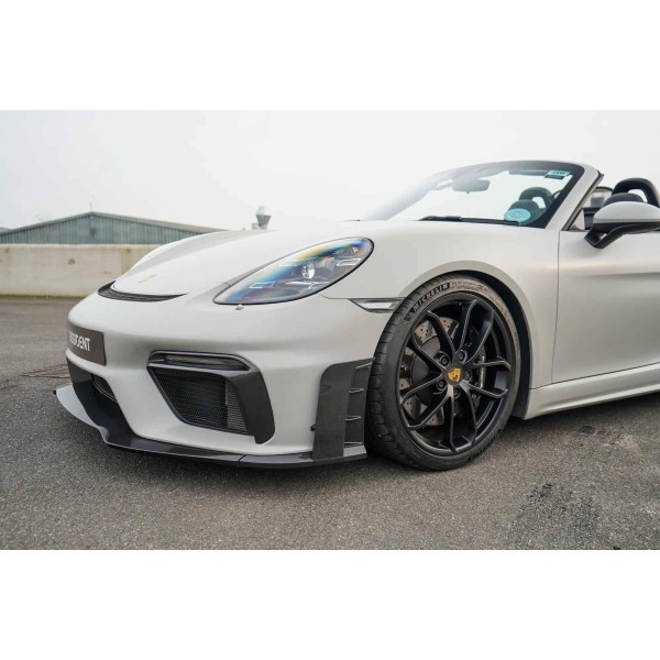 Pack Spoiler avant Carbone DISSIDENT pour PORSCHE 718 GT4 / GT4 RS / Spyder / Spyder RS (Road)