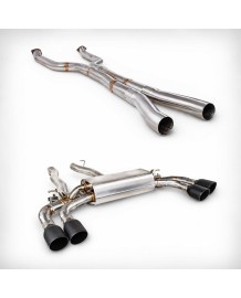 Ligne d'échappement inox Cat-Back à valves SCORPION pour BMW M5 G90 G99 (2024+)