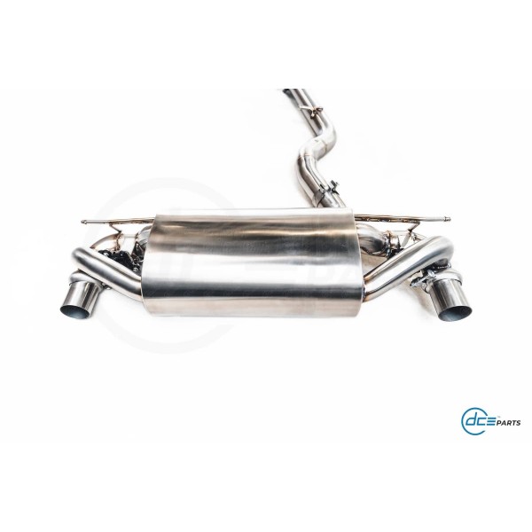 Echappement inox DCE PARTS pour BMW 220i 230i F22 LCI B48 (2017-2021) - Silencieux à valves