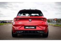 Ligne d'échappement inox FAP-Back MILLTEK LEON FR 1,5 eTSI MK4 Hatch (2020+)(Homologuée) Ligne d'échappement inox FAP-Back MILLTEK LEON FR 1,5 eTSI MK4 Hatch (2020+)(Homologuée)