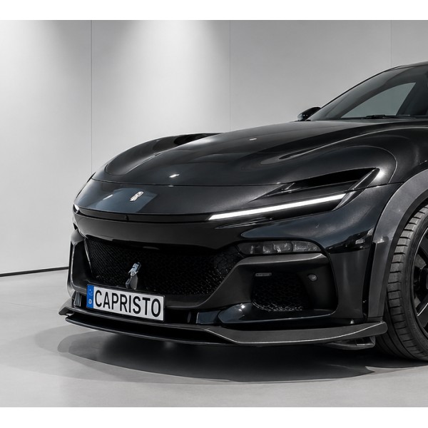 Spoiler avant Carbone CAPRISTO pour FERRARI PUROSANGUE