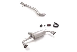 Ligne d'échappement inox FAP-Back à valves RAGAZZON pour TOYOTA Yaris GR 1,6T 261Ch (2020-2024)