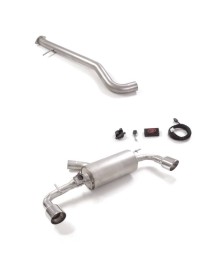 Ligne d'échappement inox FAP-Back à valves RAGAZZON pour TOYOTA Yaris GR 1,6T 261Ch (2020-2024)
