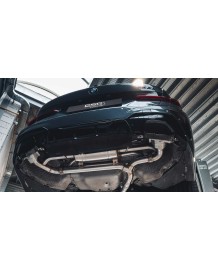 Echappement inox DCE PARTS pour BMW 320e 330e G20 G21 (2019+) - Silencieux à valves