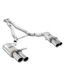 Ligne d'échappement inox SUPERSPRINT pour BMW M6 E63 E64 V10 (2005+)(Race)