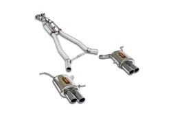 Ligne d'échappement inox SUPERSPRINT pour BMW M6 E63 V10 (2005+)(Touring)