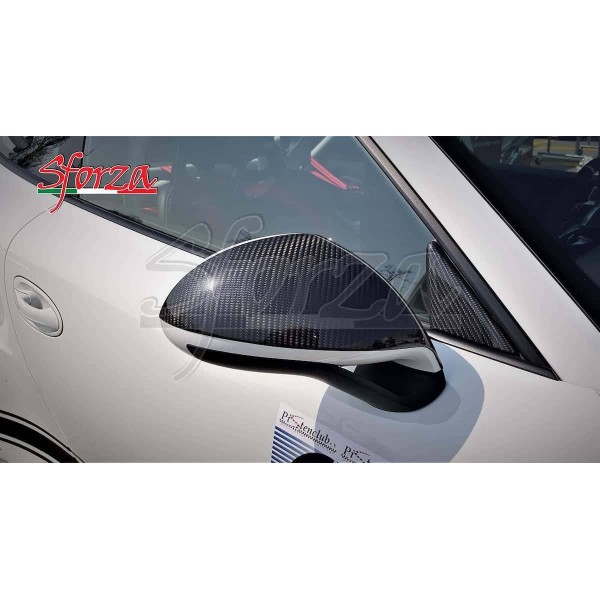 Coques de rétroviseurs Carbone SFORZA pour PORSCHE 991.1 991.2 GT3 RS