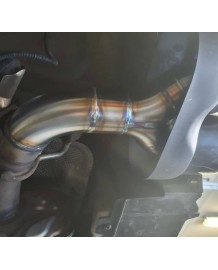 Diffuseur arrière look SQ5 pour AUDI Q5 FY SUV S-line (2017-2021)